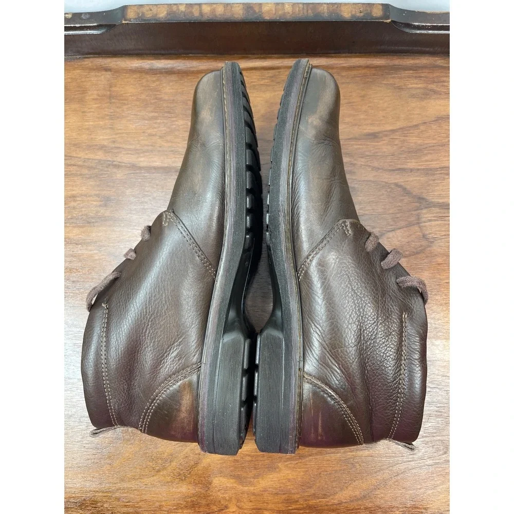 ECCO Turn Gore-Tex Men's Dark Brown Full Grain Leather Chukka Boots EU 43/US 10